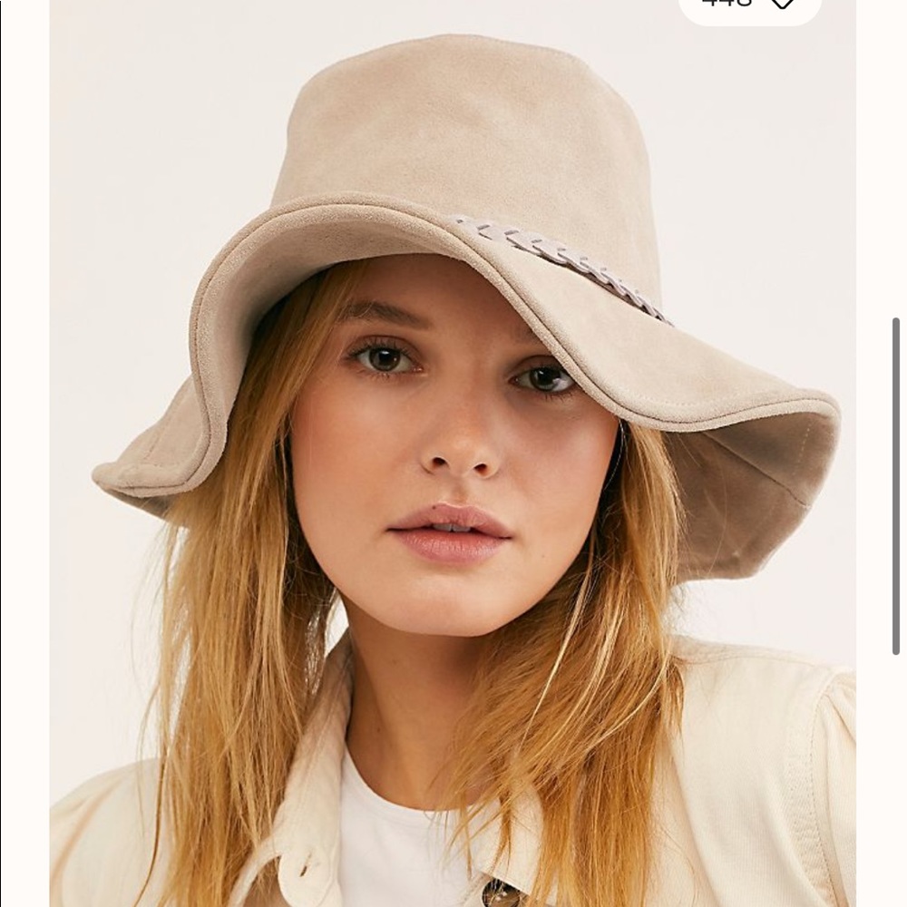 Free people Tennessee suede bucket hat